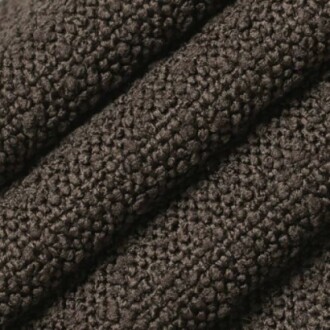 Close-up of brown textured fabric with a soft, rough surface