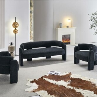 Modern 3 Piece Sectional Sofa Set