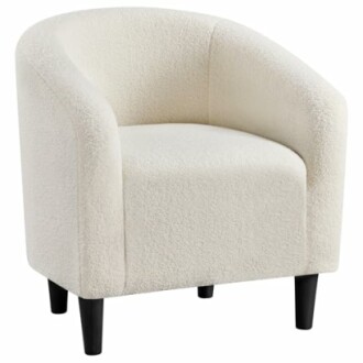 Yaheetech Accent Barrel Chair