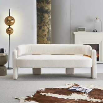 Modern 3 Seat Curved Sofa